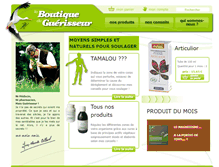 Tablet Screenshot of laboutiqueduguerisseur.com